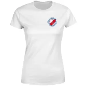 Image of Jaws Smile Womens T-Shirt - White - L