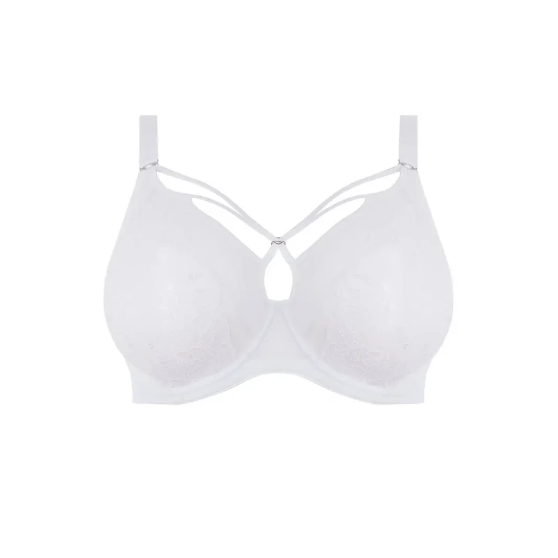 Image of Elomi Womens underwired plunge bra Elomi Brianna Blanc Female 95M