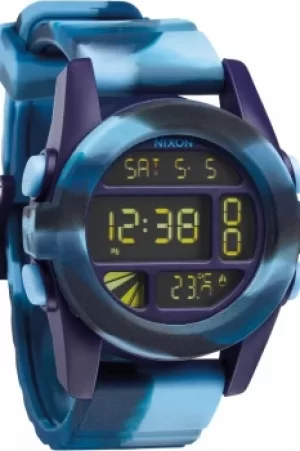 Image of Mens Nixon The Unit Alarm Chronograph Watch A197-1726