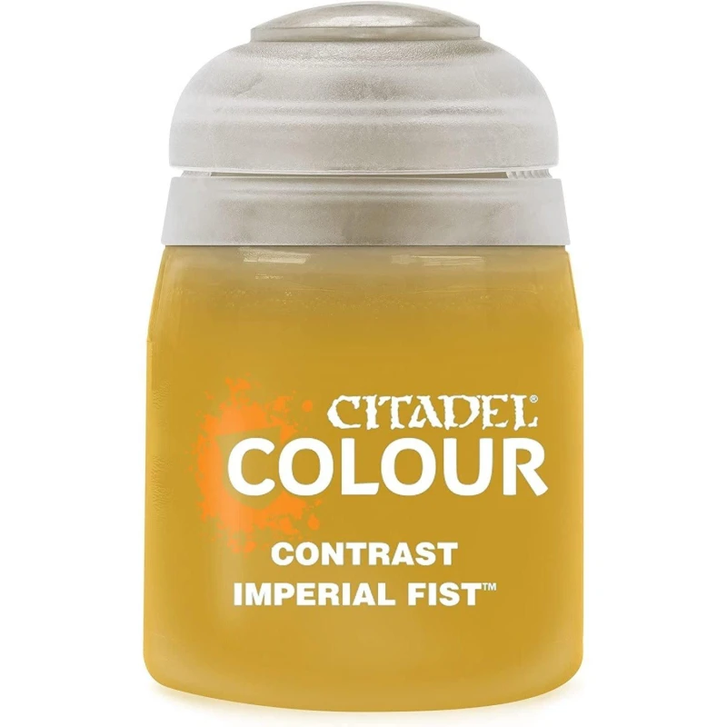Image of Citadel Games Workshop Colour Contrast: Imperial Fist (18ml) Paint Multi
