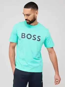 Image of BOSS Tee 1 T-Shirt, Green, Size XS, Men