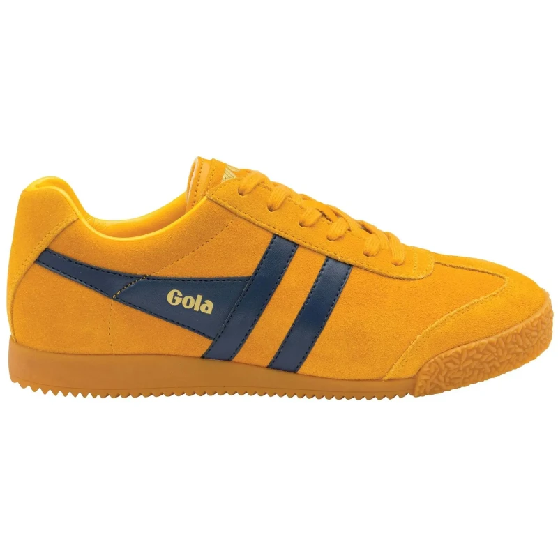 Image of Gola Suede Trainers Gola Harrier Jaune Male 42