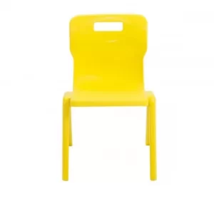 Image of TC Office Titan One Piece Chair Size 4, Yellow