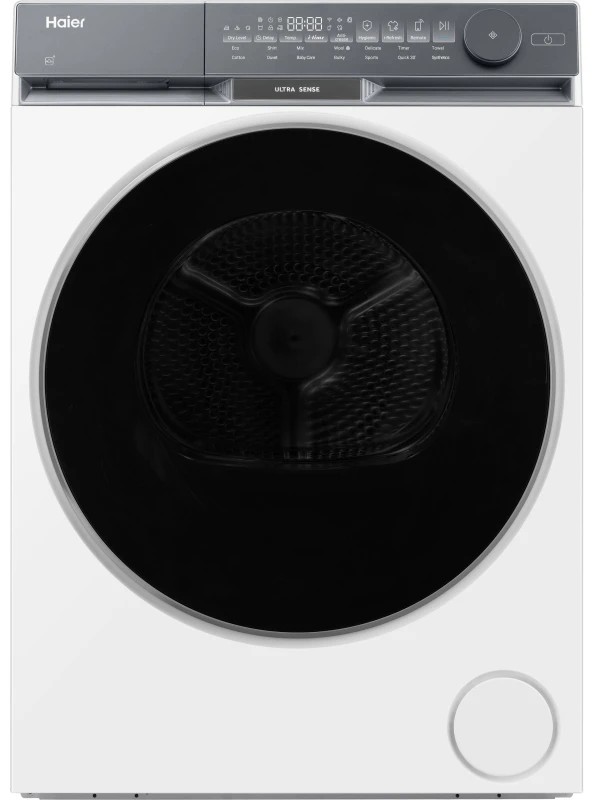 Image of Haier X Series 9 HD100-CQ387U1-UK WiFi Connected 10Kg Heat Pump Tumble Dryer - White - A++ Rated