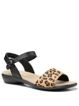 Image of Hotter Tropic Ankle Strap Sandals - Black