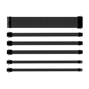 Image of Cooler Master Black Sleeved Extension Cable Kit
