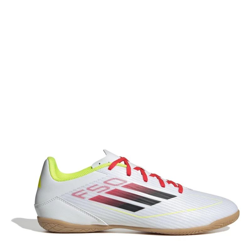 Image of adidas F50 Club Indoor Football Boots White/Silver male 7 (40.7)