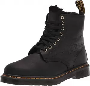 Image of Dr. Martens Mens 1460 Ambassador Soft Leather Pascal 8-Eye Boots - Black - UK 9