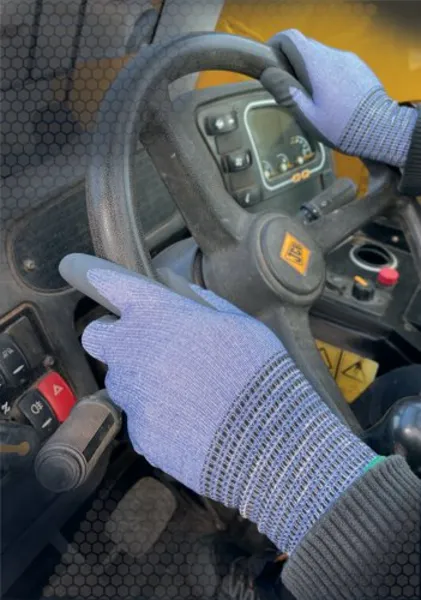 Image of Beeswift Beeswift Glovezilla HPPE 18G Gloves Cut E (Pack of 10) Blue M GZ112BM