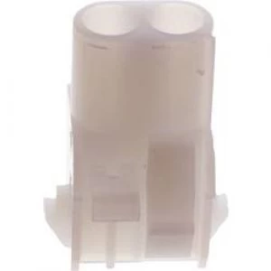Image of Socket enclosure cable Universal MATE N LOK Total number of pins 3 TE Connectivity 1 480701 0 Contact spacing 6.35 mm