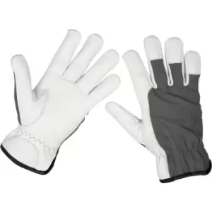 Image of PAIR PREMIUM Cool Hide Gloves - Large - Full Grain Cowhide - Breathable