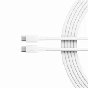Image of ALOGIC Elements Pro USB 2.0 USB-C to USB-C Cable 1m White 5A/ 480Mbps