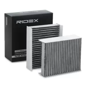 Image of RIDEX Pollen filter 424I0062 Filter, interior air,Cabin filter ALFA ROMEO,147 (937),156 Sportwagon (932),156 (932),GT (937)