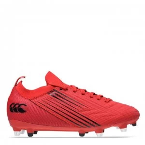 Image of Canterbury Speed Pro SG Rugby Boots Mens - Red/Black