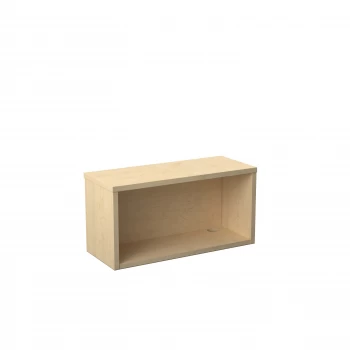 Image of Reception Modular 800W Straight Hutch Unit - Maple