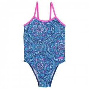Image of Zoggs NativeSpirit Yaroomba Swimsuit Junior Girls - Y/Back