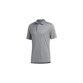 Image of adidas 2021 3-stripe Basic Polo Shirt - Grey3/BLACK - L Size: Large