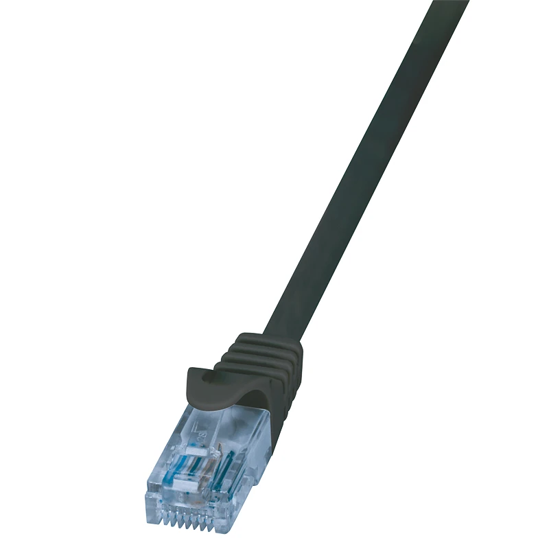 Image of LogiLink CP3053U networking cable Black 2m Cat6a U/UTP (UTP)