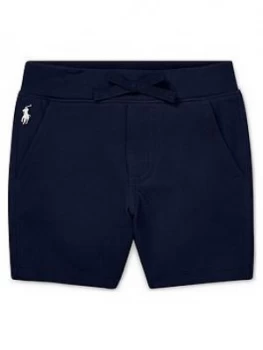 Image of Ralph Lauren Baby Boys Classic Jersey Shorts - Navy