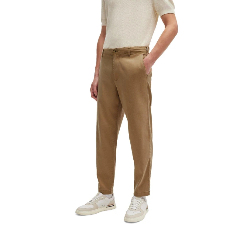 Image of Boss Mens C Perin Cw Trousers Open Beige male 38W R