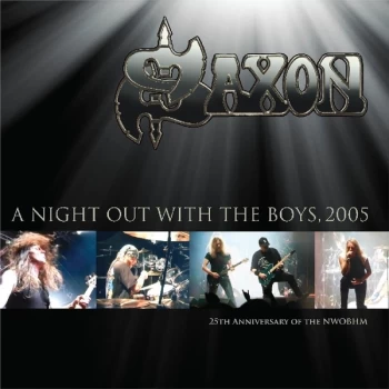 Image of Saxon - A Night Out With The Boys 2005 Limited Edition Gold Vinyl