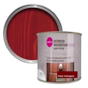 Image of Colours Deep mahogany Satin Woodstain 2.5L