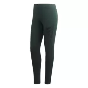 Image of adidas Future Icons Badge of Sport Leggings Womens - Green