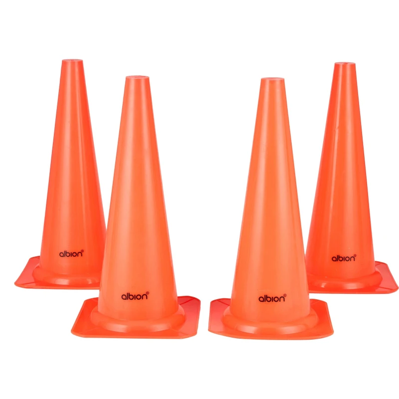 Image of ALBION Training Traffic Cones (Set of 4) Neutral unisex 18in