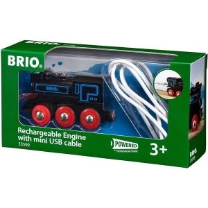 Image of BRIO World - Rechargeable Engine with mini USB cable