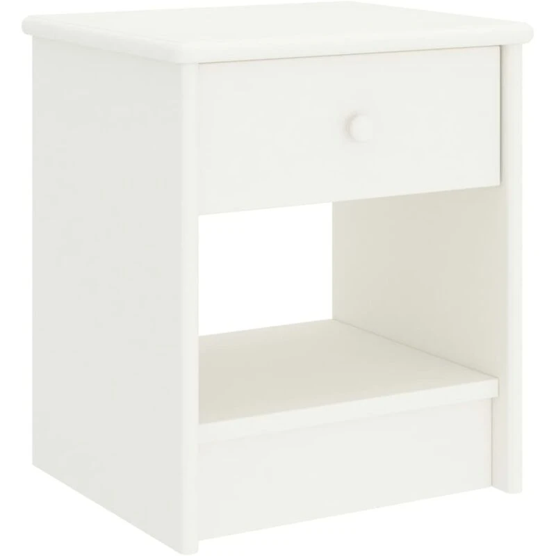 Image of VIDAXL Bedside Cabinet White 35x30x40cm Solid Pinewood Vidaxl 8720286230633