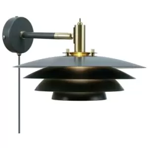 Image of Nordlux Bretagne Dome Wall Lamp Grey G9