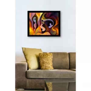 Image of SC0723 Multicolor Decorative Framed MDF Painting
