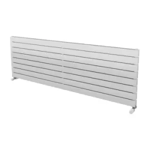 Image of Ximax Vertirad Duplex Satin White Horizontal Designer Panel Radiator, (W)1800mm X (H)595mm