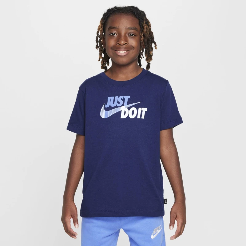Image of Nike Tottenham Hotspur Just Do It T-Shirt Juniors - Blue Blue 7 - 8 Years