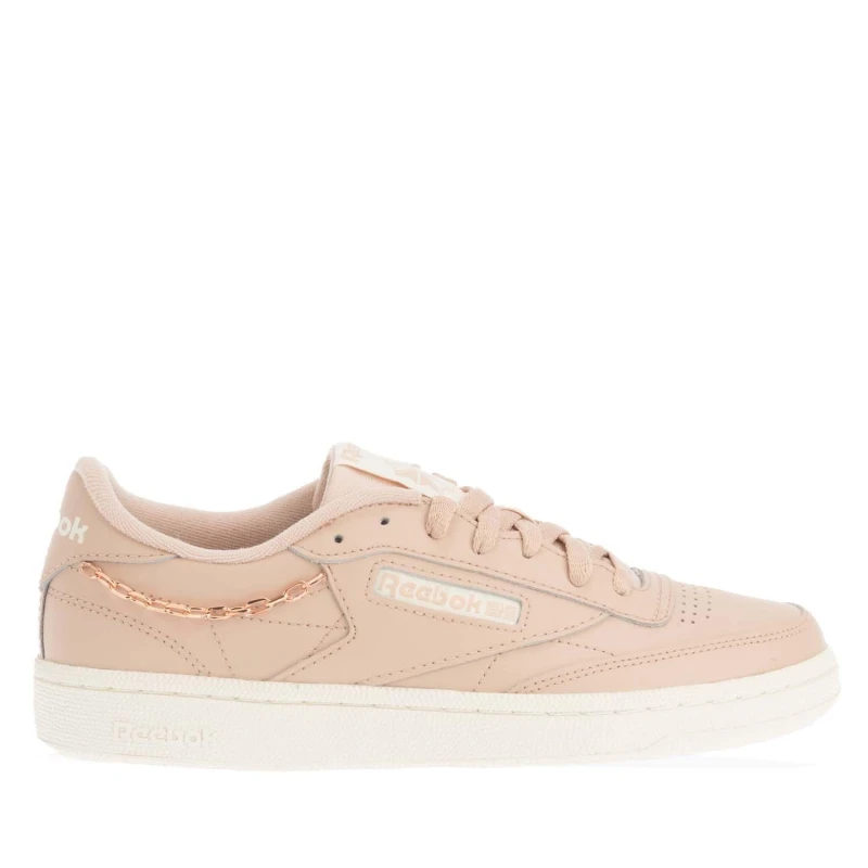Image of Reebok Club C 85 Trainers - Pink Pink 5.5