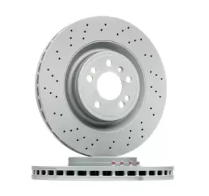 Image of ATE Brake disc MERCEDES-BENZ 24.0132-0179.1 1664211012,A1664211012 Brake rotor,Brake discs,Brake rotors
