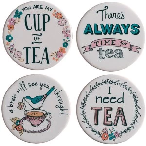 Image of Premier Housewares Pretty Things Coasters - Set of 4