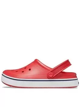 Image of Crocs Crocband Clean Clog Toddler, Red, Size 5 Younger