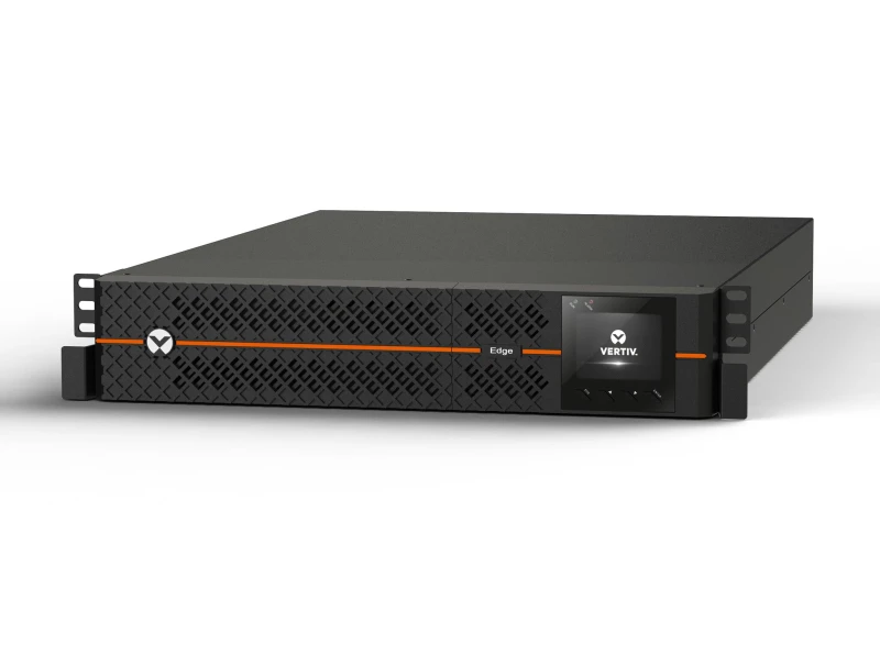 Image of Vertiv EDGE 1ph UPS 1.5 kVA input IEC60320 C14 inlet 2U output - 230V output socket groups - 6C13 EDGE-1500IRT2UXL