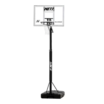 Image of NET1 Millennium Basketball Hoop - Black/White