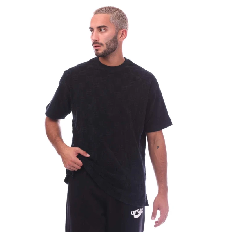 Image of Ambush Monogram Chenille T-Shirt - Black M