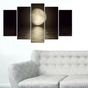 Image of 5MF-70 Multicolor Decorative MDF Painting (5 Pieces)