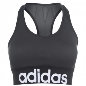 Image of adidas Designed2Move Women Sports Bra Light Support - Legend Earth