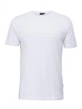 Image of Nicce Mercury T-Shirt - White, Size L, Men