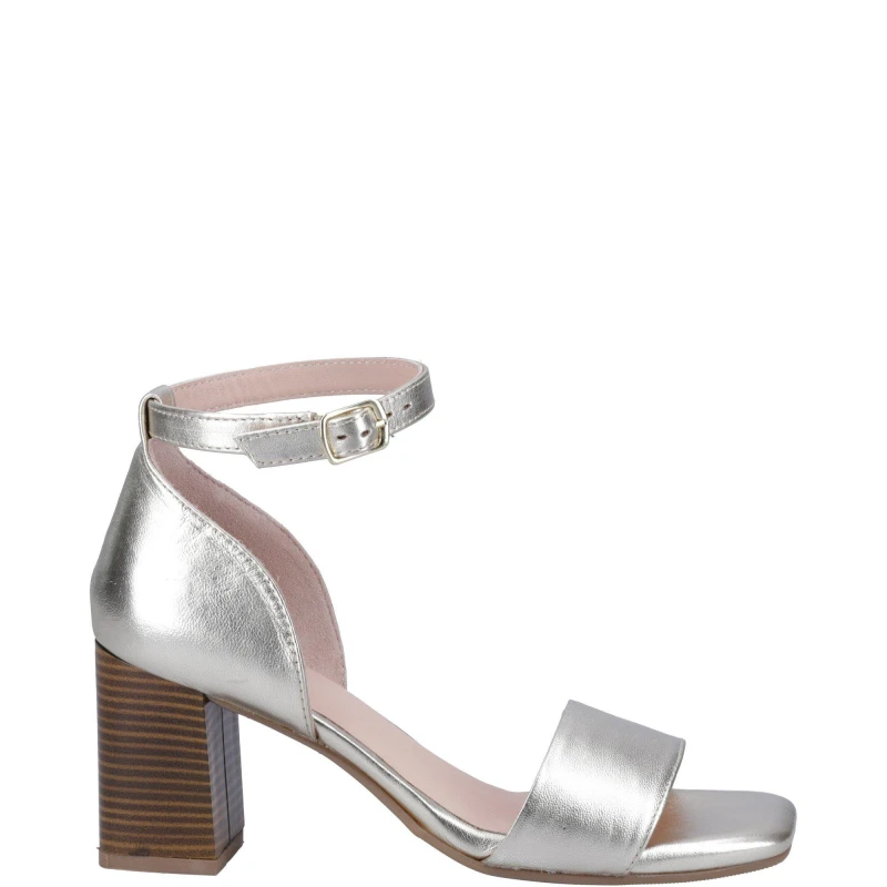 Image of Hush Puppies 'Kelsey' Heeled Sandals Gold