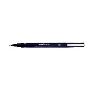 Image of Uni-Ball PIN08-200 S Fineliner Pen 0.8mm Black Pack of 12 482380000