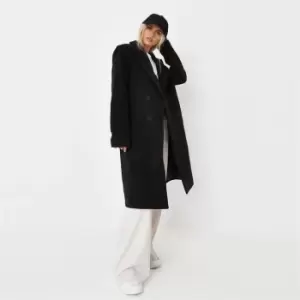 Image of Missguided Slim Longline Blazer Coat - Black
