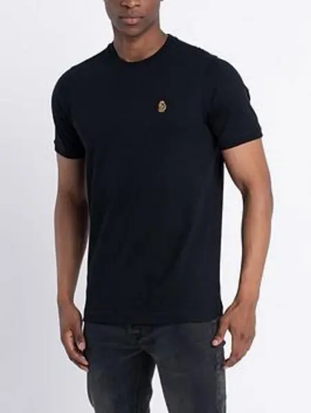 Image of Luke 1977 Traff Core Crew T-Shirt - Black Size L, Men