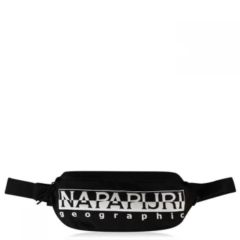 Image of Napapijri Logo Bum Bag - Black