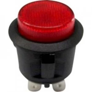 Image of SCI R13 527BL 02RT Pushbutton switch 250 V AC 6 A 1 x OnOff latch